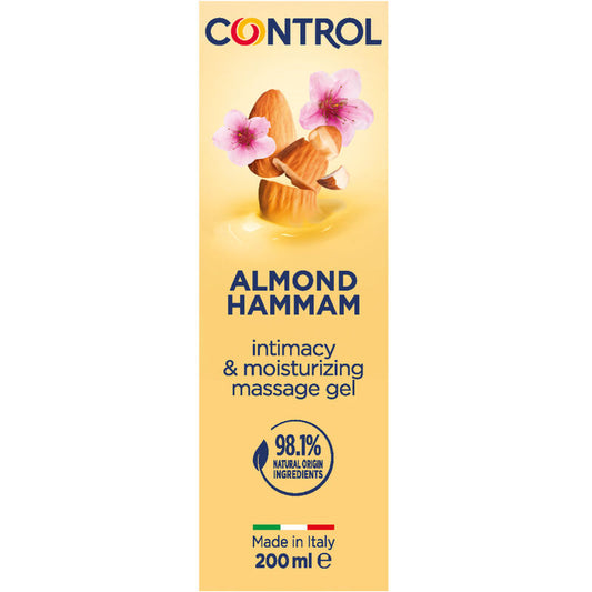 GEL DE MASSAGEM CONTROL AMENDOAS 3 EM 1 200 ML