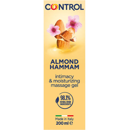 GEL DE MASSAGEM CONTROL AMENDOAS 3 EM 1 200 ML