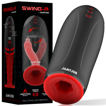 EFEITO DE AQUECIMENTO SWING-R, TECNOLOGIA DE SWING E MASTURBADOR DE VIBRAÇÃO