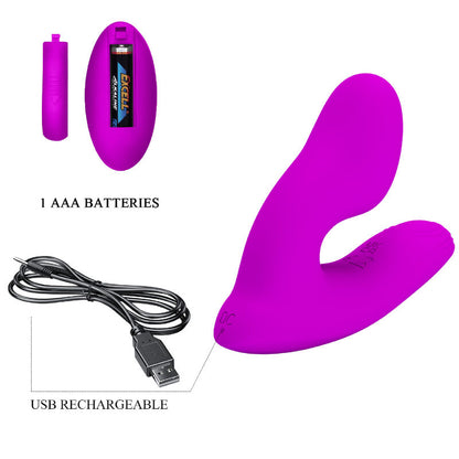 MASSAGER MELVIN CLITORIS COM CONTROLE REMOTO