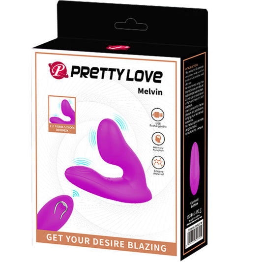 MASSAGER MELVIN CLITORIS COM CONTROLE REMOTO