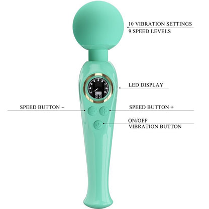 VIBRADOR DE VARINHA PRETY LOVE
