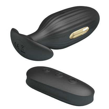 VIBRADOR RECARREGVEL ANAL KELLY PLUG PRETO
