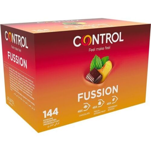 PRESERVATIVOS CONTROL ADAPTA FUSSION 144 UNITS