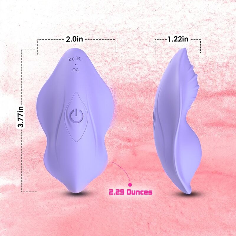 WHISPER WEARABLE CALÇAS VIBRADOR DE CONTROLE REMOTO