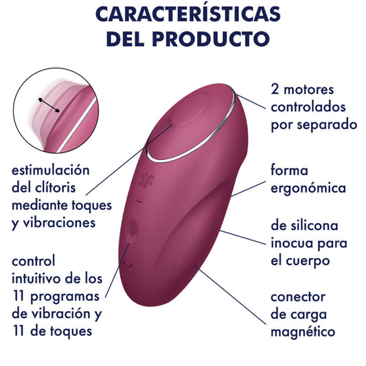 TAP & CLIMAX 1 VIBRADOR LAY-ON