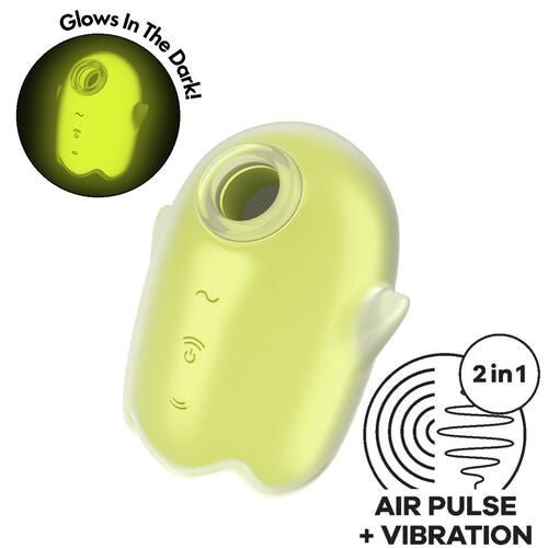GLOWING GHOST AIR PULSE & VIBRADOR