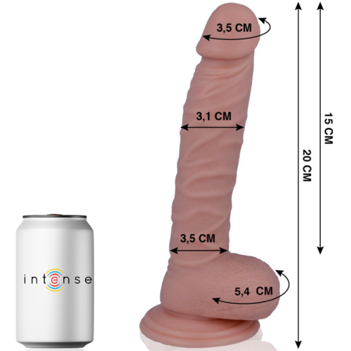 19 REALISTIC PENIS 20 CM -O- 3.1 CM