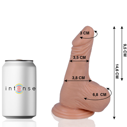 1 REALISTIC PENIS 14.6 CM -O- 3.5 CM