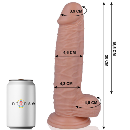 20 REALISTIC PENIS 20 CM -O- 4.6 CM