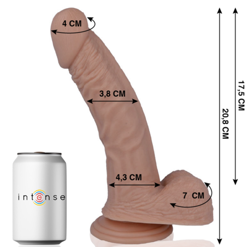 23 REALISTIC PENIS 20.8 CM -O- 3.8 CM