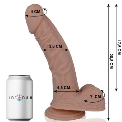 23 REALISTIC PENIS 20.8 CM -O- 3.8 CM