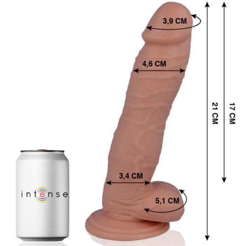 24 REALISTIC PENIS 21 CM -O- 4.6 CM