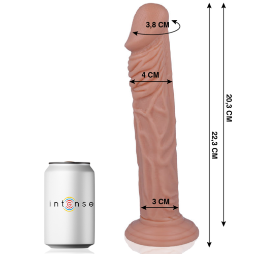 27 REALISTIC PENIS 22.3 CM -O- 4 CM