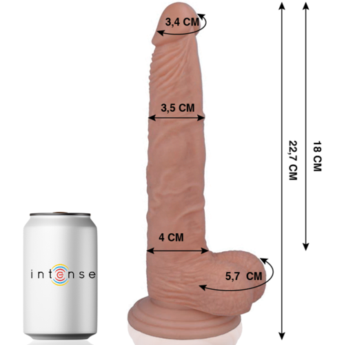 29 REALISTIC PENIS 22.7 CM -O- 3.5 CM