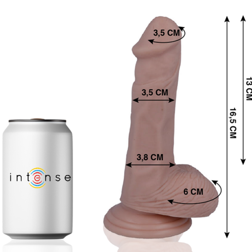 5 REALISTIC PENIS 16.5 CM -O- 3.5 CM