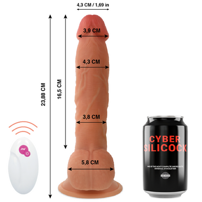 CYBER SILICOCK CONTROLE REMOTO REALISTA MESTRE BEN
