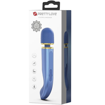 MASSAGER 7 MODOS DE VIBRAÇÃO AZUL