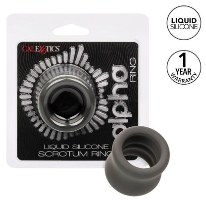 ALPHA ANEL DE ALONGAMENTO SCROTUM PRETO