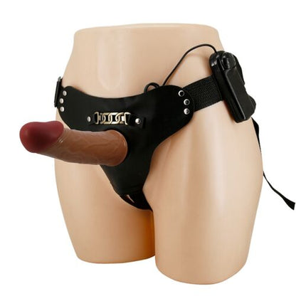 ARNÊS STARKS DILDO VIBRAO MULTI-VELOCIDADE 17,5 CM