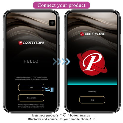 OVO VIBRANTE NINFA APP CONTROLADO LILÁS