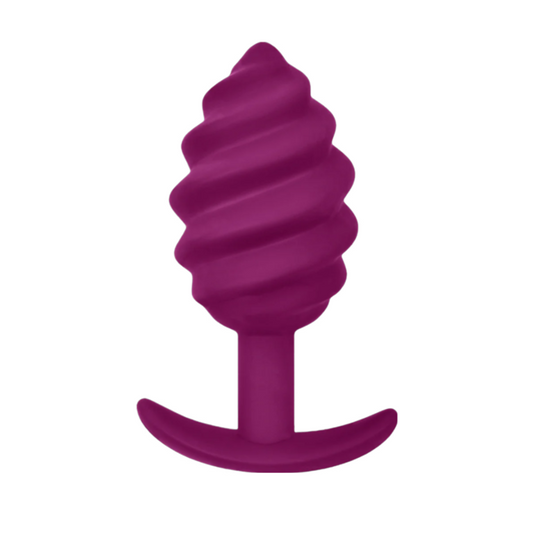 GPLUG TWIST 2 PLUG ANAL ROXO