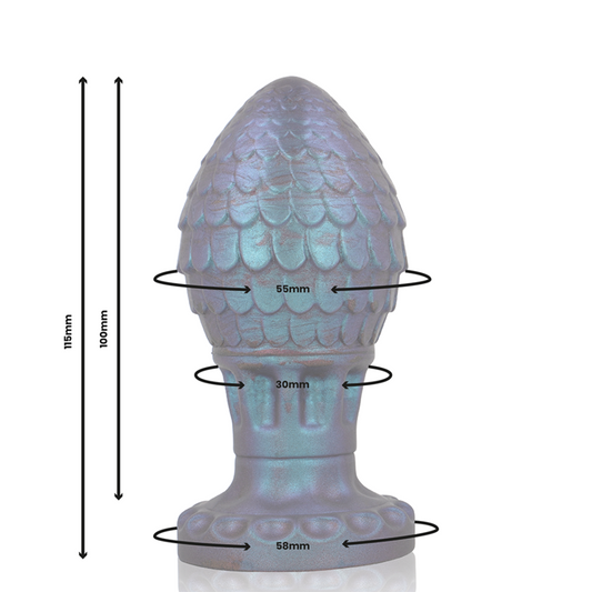 VRAKOS DRAGON OGG ANAL PLUG TAMANHO M