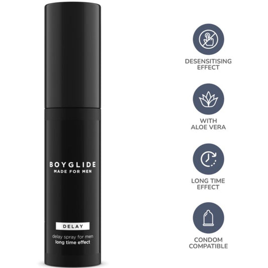 BOYGLIDE DELAY SPRAY CON EFECTO RETARDANTE 20 ML