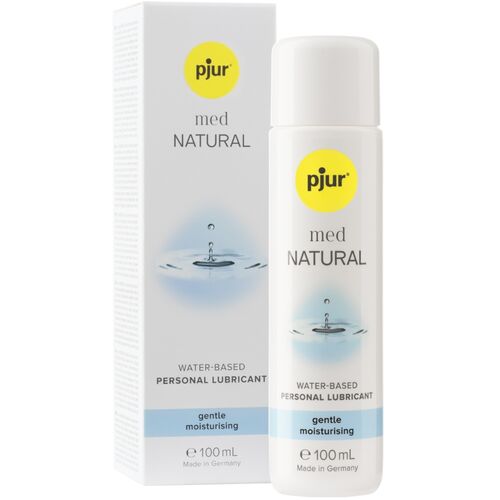 LUBRIFICANTE BASE DE ÁGUA NATURAL MED 100 ML