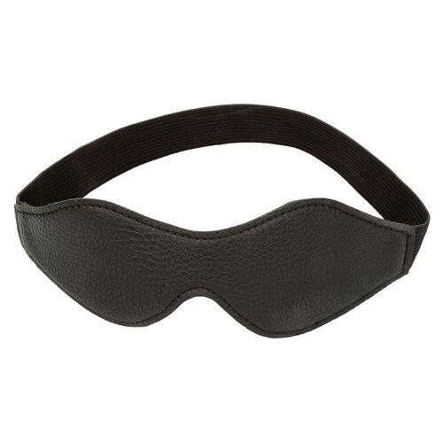 NOCTURNAL MÁSCARA DE OLHOS PVC COURO PRETO