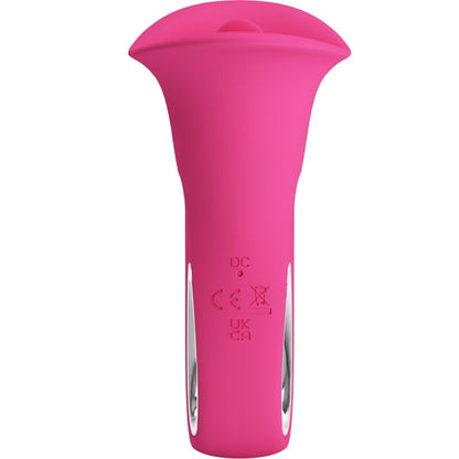 CLYDE VIBRADOR ORAL LÍNGUA VIBRANTE 12 VIBRAÇÕES ROSA