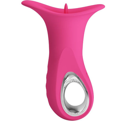 CLYDE VIBRADOR ORAL LÍNGUA VIBRANTE 12 VIBRAÇÕES ROSA