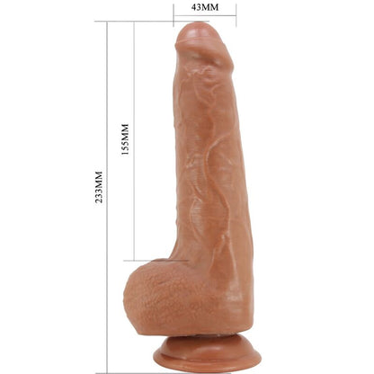 DRACO DILDO REALISTA 23 CM MODELO 2 CARNE