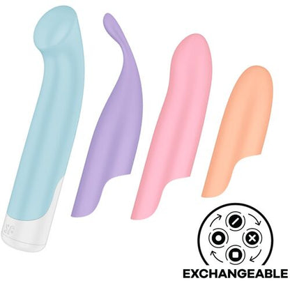 G-SPOT WAVE 4 12 VIBRAÇÕES PROGRAMA VIBRADOR CINZA ESCURO