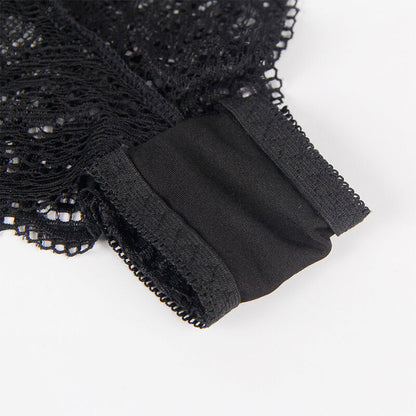 CAMISOLA DE SEDA E RENDA + CALCINHA PRETA