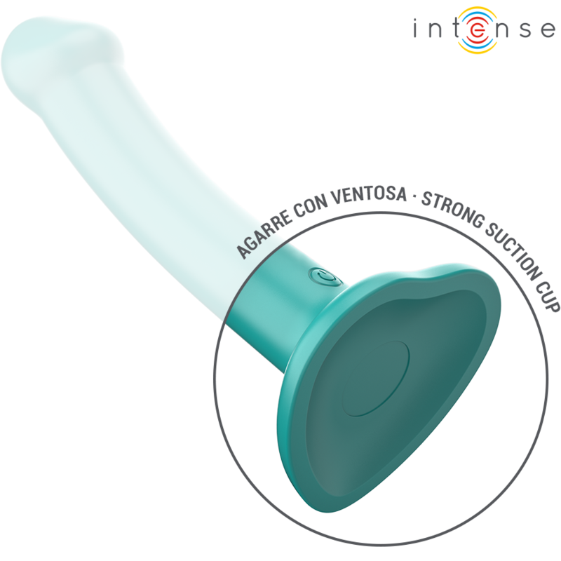 KATIE VIBRADOR COM VENTOSA 10 VIBRAÇÕES AZUL CONTROLE REMOTO