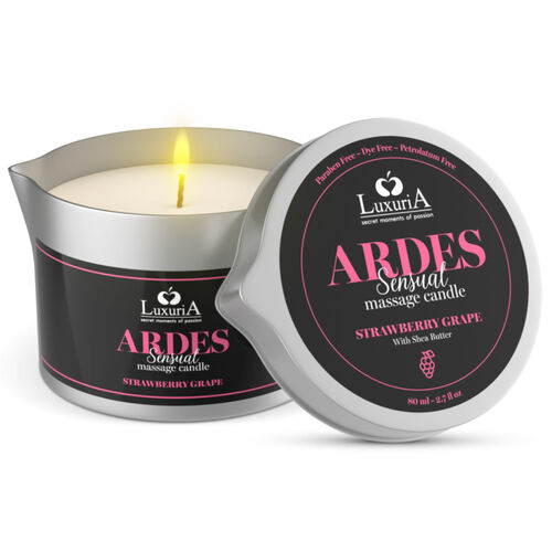 VELA DE MASSAGEM DE UVA