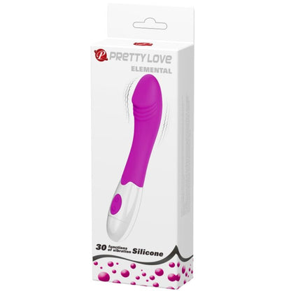 VIBRADOR ELEMENTAL 30 MODOS DE VIBRAÇÃO ROXO