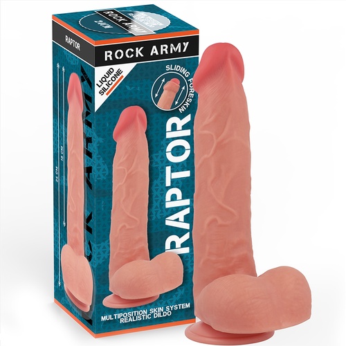 RAPTOR SILICONE LÍQUIDO 24 CM -O- 4,4 CM