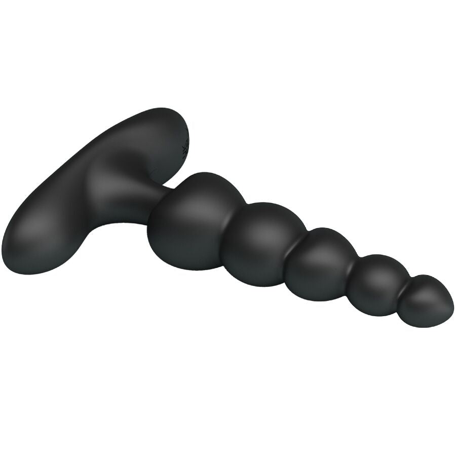 VIBRADOR ANAL SIDNEY 10 VIBRAÇÕES PRETO