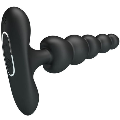 VIBRADOR ANAL SIDNEY 10 VIBRAÇÕES PRETO