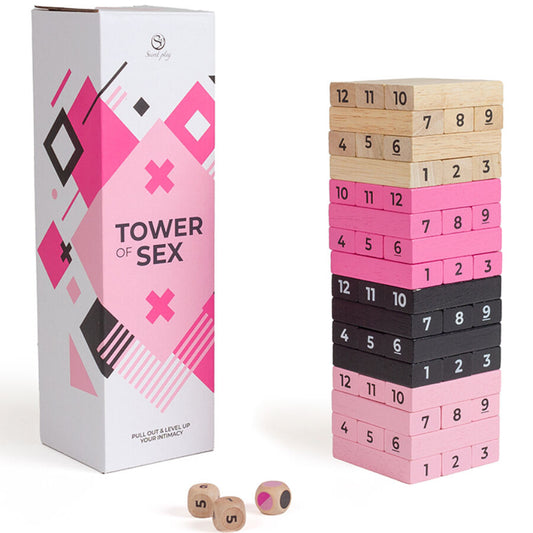 JOGO DE MADEIRA TORRE DO SEXO