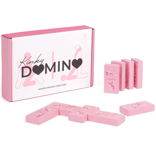 JOGO DE DOMINÓ DE MADEIRA KINKY