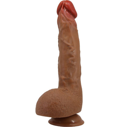 BEAUTIFUL WILKS 5 CONFIGURAÇÕES VIBRADOR REALISTA 25 CM MULATO