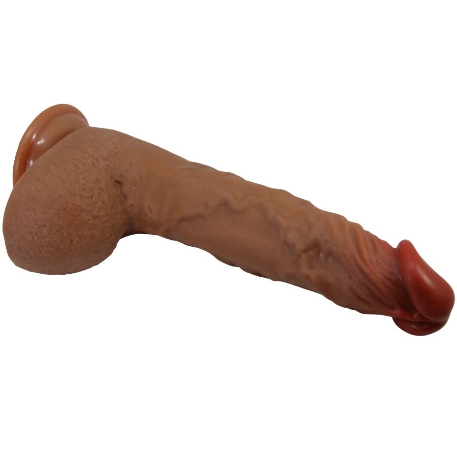 BEAUTIFUL WILKS 5 CONFIGURAÇÕES VIBRADOR REALISTA 25 CM MULATO