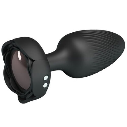 OSBORN PLUG ANAL COM LUZ LED PRETO 9,8 CM