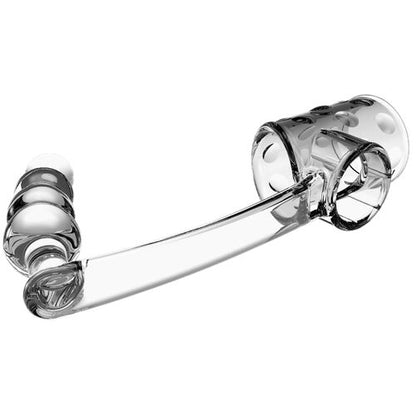 MANGA PARA PÊNIS COM PLUG ANAL TRANSPARENTE