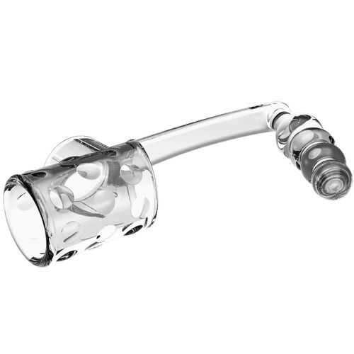 MANGA PARA PÊNIS COM PLUG ANAL TRANSPARENTE