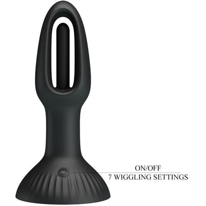 PLUG ANAL HUBERT COM 7 MODOS DE VIBRAÇÃO