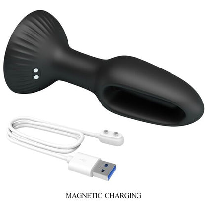 PLUG ANAL HUBERT COM 7 MODOS DE VIBRAÇÃO